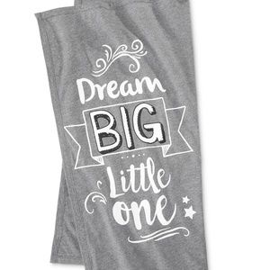 Dream Big Cotton Photo Blanket